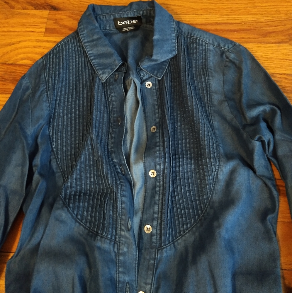 Bebe denim dress